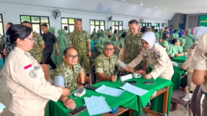 Kodam XXIII/Palaka Wira Gelar Donor Darah Target 750 Kantong di Palu