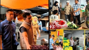 Menjelang Ramadhan 1447 H, Satreskrim Polresta Mataram Bersama Tim Bappenas Pantau Bapok di Pasar Kebon Roek, Harga Stabil