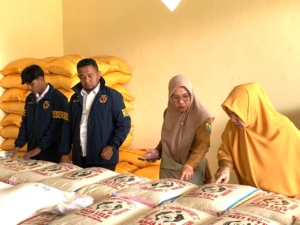Polres Buol Sidak Harga Beras di Pasar Sentral