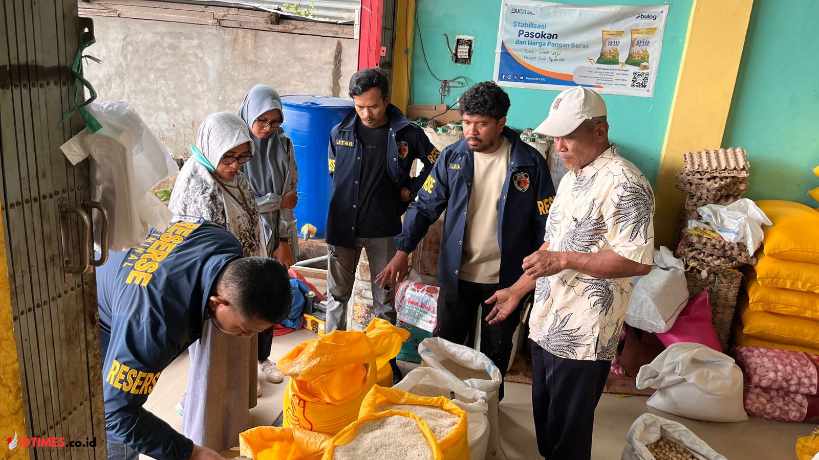 Rekrim Polres Buol Kembali Sidak Ketersediaan dan Stabilitas Harga Beras di Pasar