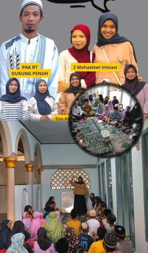 Dua Mahasiswi Inisiasi “Berani Cahaya”, 36 Anak Padati Hari Pertama di Dusun Kebon Daya