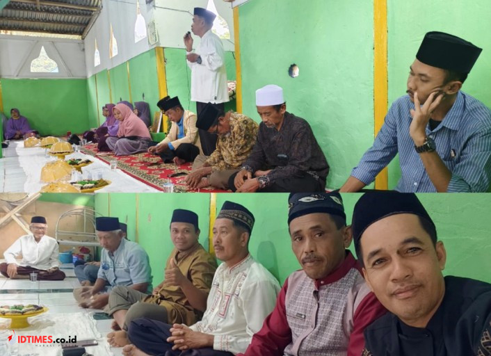 Kades Pionoto Hadiri Zikir Bersama di Desa Lilito
