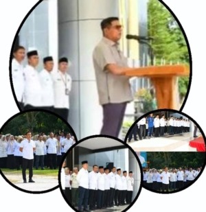 Apel Perdana Pascalebaran, Bupati Lotim Singgung Wacana WFH Dampak Krisis Energi Global