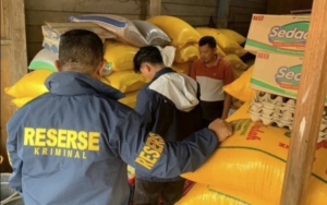Polres Buol Sidak Distributor, Cegah Permainan Harga Beras
