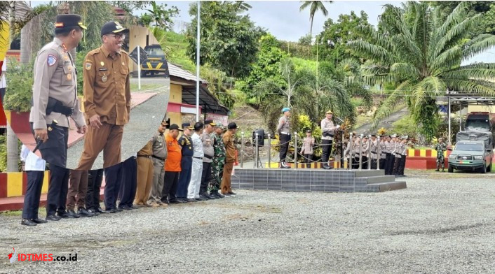Wakil Bupati Buol Hadiri Apel Siaga Kamtibmas di Polres Buol, Tegaskan Pentingnya Sinergi