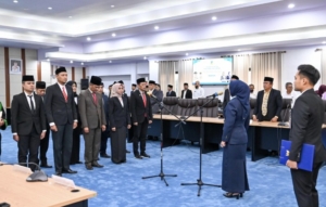 Sekprov Sulteng Ingatkan Pesan Krusial ke 9 Pejabat Baru Dilantik