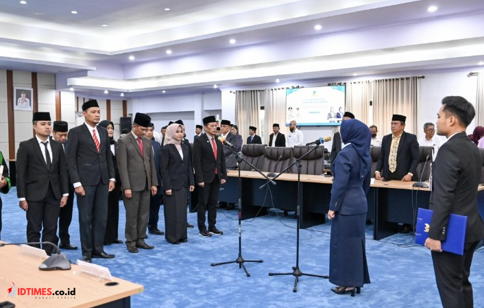 Sekprov Sulteng Ingatkan Pesan Krusial ke 9 Pejabat Baru Dilantik