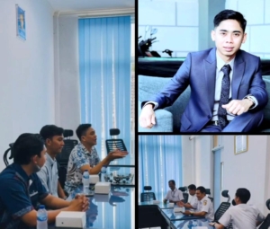 Celo Percaya dan Komitmen Jalin Kerjasama Dengan Baik, Direktur PDAM Balas Pantun ” Untuk BUMD Lebih Baik”