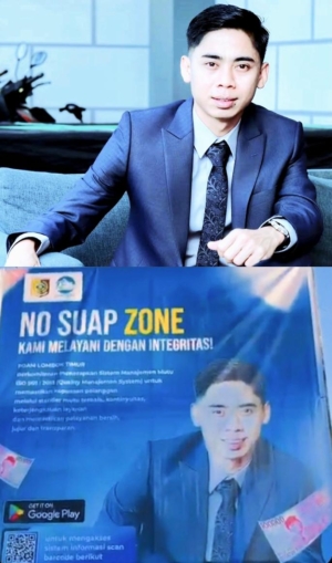 Banner Terpasang “No Suap Zone” dan Barcode Layanan Digital, Direktur PDAM Lotim Komitmen Melayani Dengan Integritas