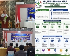 Pengurus FKPK Buol Resmi Terbentuk, I Wayan Gara Pimpin Perkuat Kolaborasi Tenaga Kesehatan