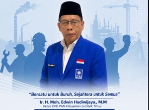 Momen Hari Buruh, Ketua DPD PAN Lotim Edwin Hadiwijaya Soroti Kesejahteraan Pekerja