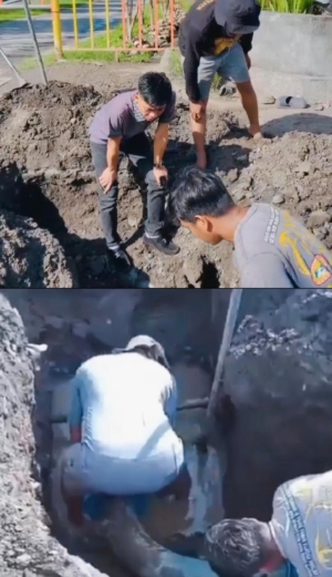 Direktur PDAM Lotim Tinjau Langsung Perbaikan Pipa di Kecamatan Selong