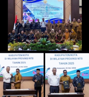 Lombok Timur Dapat Kado Istimewa Menjelang Idul Adha, Berturut Turut ke 10 Kalinya Dapat WTP Dari BPK