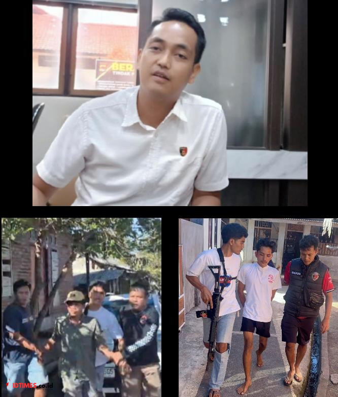 Dua Pelaku Begal Berhasil Bidik Mangsa Nya, Kini Dua Begal Kena Bidikan Tajam Kurang dari 24 Jam di Tangkap