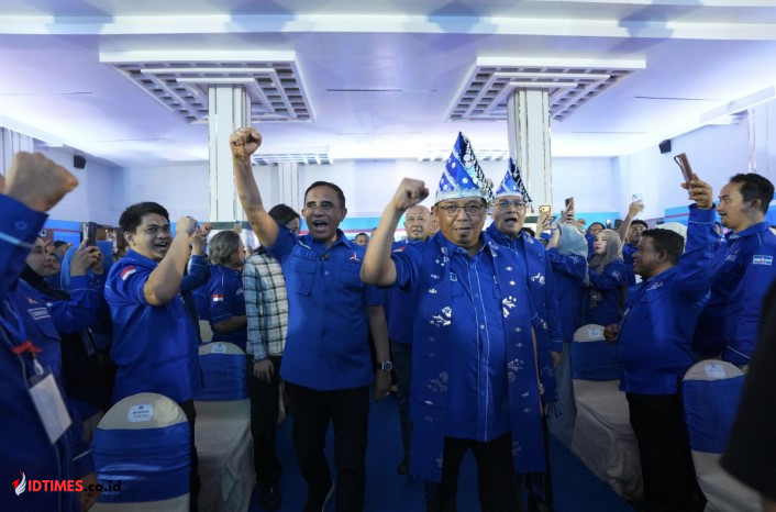 Musda V Demokrat Sulteng Jadi Titik Balik, Anwar Hafid Dorong Politik Berbasis Data dan Kerja Nyata