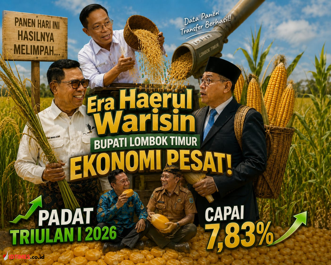 Era Haerul Warisin Layanan Keuangan Melonjak 27,54 Persen, Dongkrak Pertumbuhan Ekonomi 7,83 Persen Lombok Timur Tertinggi di Pulau Lombok