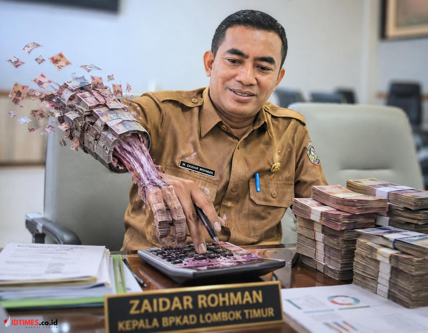 BPKAD Lombok Timur Zaidar Sebut Sisa Kas Daerah Lombok Timur Sekitar Rp52 Miliar, Ditopang Deposito Rp152 Miliar