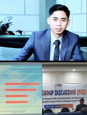 FGD Presisi Indonesia Ungkap Tingkat Kepuasan Publik terhadap BUMD, PDAM Lotim Dipimpin Sopyan Menempati Peringkat Pertama Capai 41 Persen Kepuasan