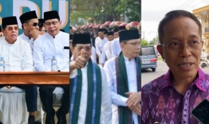 Momen 1 Muharam di Lombok Timur, Kehadiran Bupati dan Wabup Dinilai Tunjukkan Soliditas SMART, Sekda Goib di Absen!