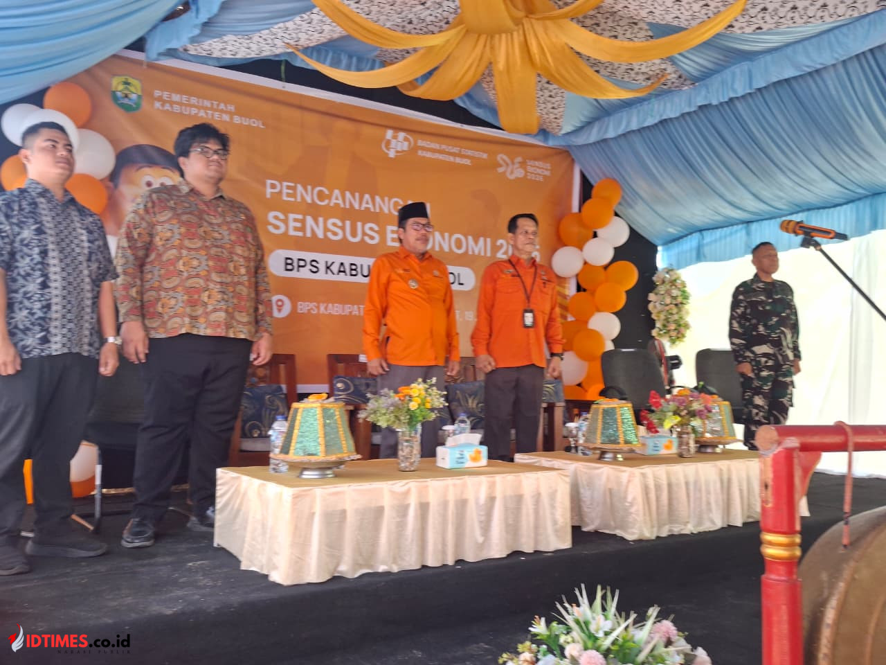 Sensus Ekonomi 2026 Dimulai, Wabup Buol Ajak Masyarakat dan Pelaku Usaha Berpartisipasi