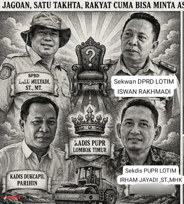 Sim Salabim Dekat Kau Dapat Jauh Kau Tidak Dapat! Rebut Kursi Kadis PUPR Lombok Timur, Sejumlah Nama Mencuat Jelang Rotasi Jabatan