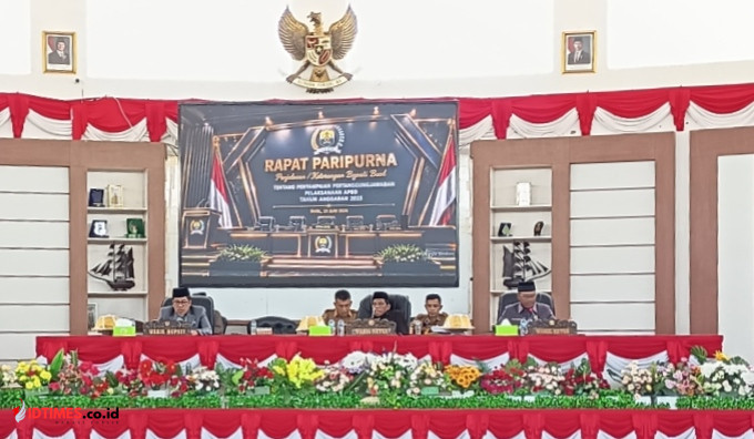 Rapat Paripurna DPRD, Wabup Buol Paparkan Pertanggungjawaban APBD 2025