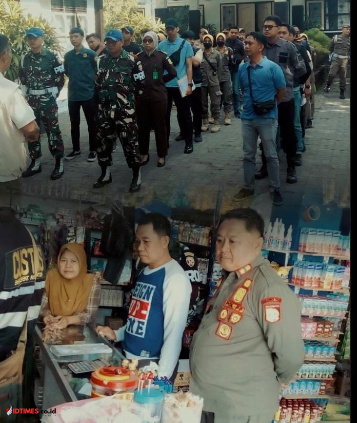 Satpol PP Lombok Timur, Kejaksaan, Polres dan Kodim Sita 60.804 Batang Rokok Ilegal dalam Operasi Gabungan di Pringgabaya dan Wanasaba