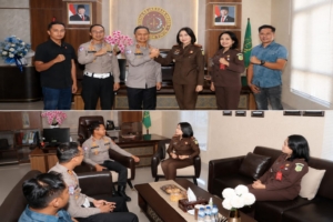 Kapolres Ariakta Gagah Nugraha Jalin Silaturahmi dengan Kajari Selong