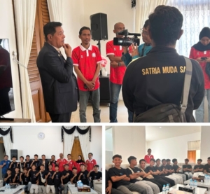 Bupati Haerul Warisin Lepas SSB Satria Muda ke Piala Dunia Anak Indonesia 2026