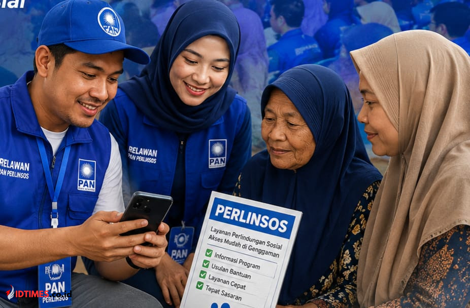 Edwin Hadiwijaya Kerahkan 500 Relawan PAN Bantu Warga Akses Bansos
