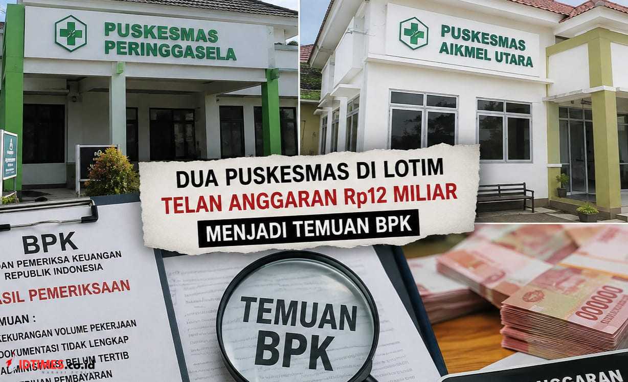 Temuan! Renovasi Dua Puskesmas di Lotim Diperiksa BPK, Tindak Lanjut Penyedia Dipertanyakan