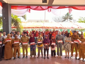Bupati Buol Resmi Mulai Penyaluran KKS, 744 KPM Jadi Penerima Manfaat