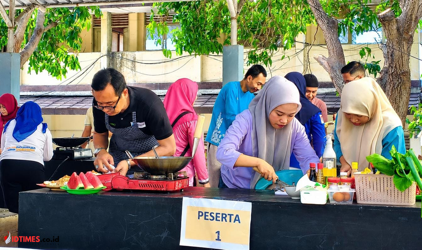 Dinkes Lombok Timur Gelar Lomba Memasak Meriahkan HUT RI ke-81