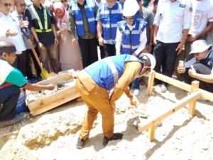 Gubernur Sulteng dan Bupati Buol Resmikan Groundbreaking Kampung Nelayan Merah Putih di Tamit
