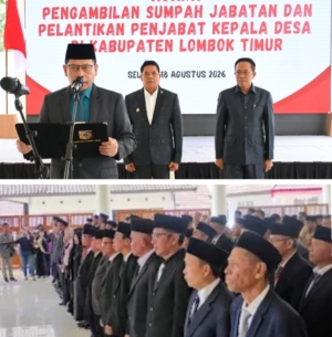 Jaga Netralitas, Wabub Edwin Hadiwijaya Pantik 61 Pj Kades Lombok Timur Diminta Tak Berpihak pada Calon Pilkades