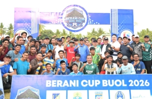 Buka Berani Cup Buol, Anwar Hafid Dorong Lahirnya Talenta Sepak Bola Sulteng