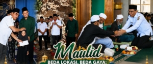 Maulid Beda Lokasi, Beda Gaya: Bupati Iron Bawa Bantuan dan Pembangunan, Wabup Edwin Bicara Desil