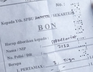 Pelayanan BBM Setda Lombok Timur Tersendat, Ada Dugaan Bon Belum Dilunasi, Bagian Umum Diduga Endapkan Dana!