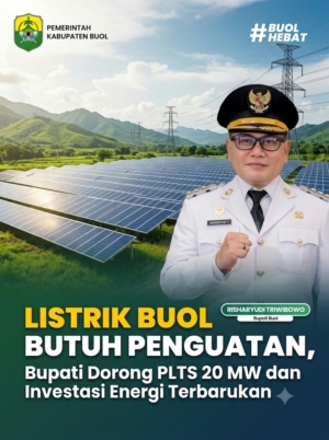 Buol Siapkan PLTS 20 MW, Pemkab Teken Dukungan Investasi Energi Surya