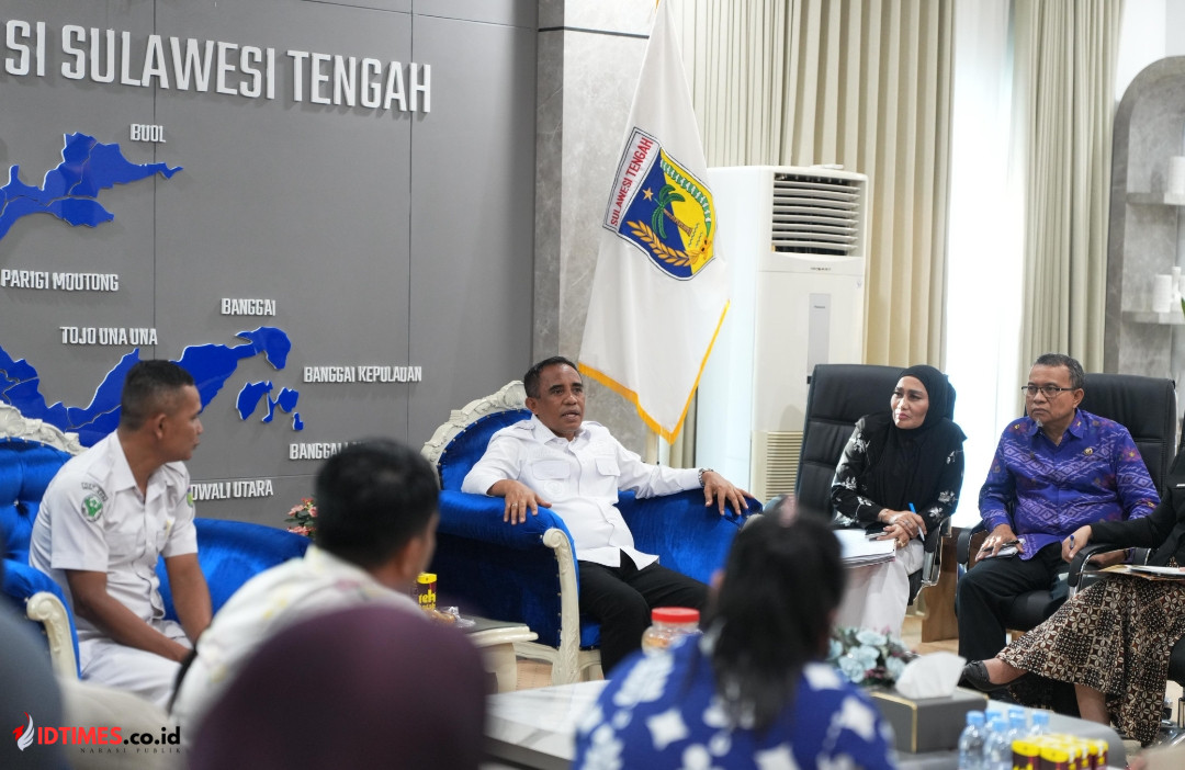 Gubernur Sulteng Terima Aspirasi Ratusan PPPK Nakes