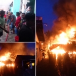 Kebakaran Terjadi di KM 1 Sidoarjo Tolitoli, Api Berhasil Dipadamkan Satu Jam Kemudian