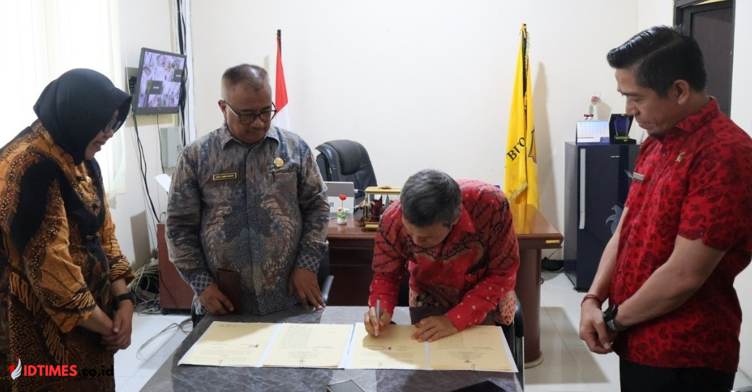 Kantor Pertanahan Buol dan Pemda Teken PKS, Integrasi NIB-NOP dan Pemanfaatan ZNT Diperkuat