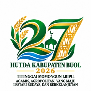 Logo HUTDA Kabupaten Buol ke-27 Usung Semangat Agamis, Agropolitan dan Berkelanjutan